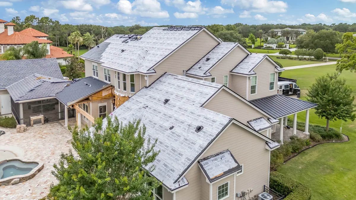 Completed shingle roof replacement by GenX Roofing
